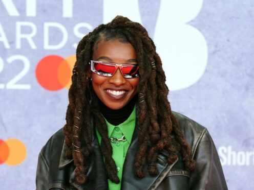 Little Simz attending the Brit Awards 2022 at the O2 Arena, London (Ian West/PA)