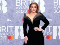 Adele attending the Brit Awards 2022 (Ian West/PA)