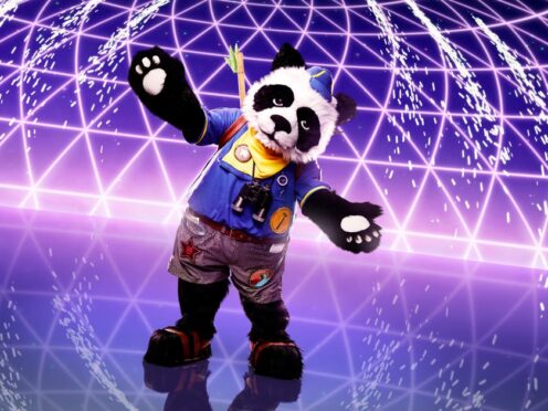 Panda on The Masked Singer (Vincent Dolman/Bandicoot TV/ITV)