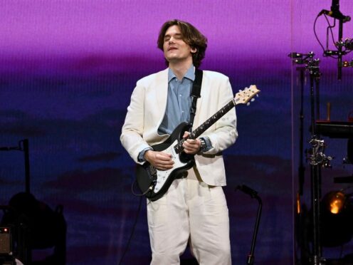 John Mayer has rescheduled shows after testing positive for Covid (Evan Agostini/AP)