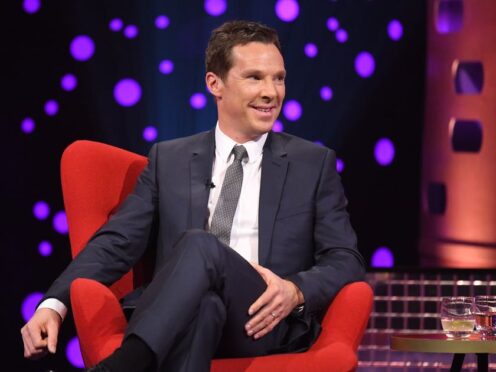 Benedict Cumberbatch on The Graham Norton Show (Matt Crossick/PA)
