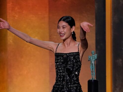 Squid Game star Jung Ho-Yeon says her SAG award win has ‘opened doors for me’ (Chris Pizzello/AP)
