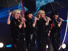 The Nolans perform during the Children in Need appeal night (Ian West/PA)