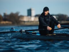 BBC Radio 1 presenter Jordan North training for his Rowing Home challenge for Red Nose Day 2022 (Jordan Mansfield/Comic Relief)