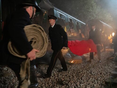 The penultimate episode of Call The Midwife ended on a train crash cliffhanger (Nealstreet Productions/Olly Courtney/PA)