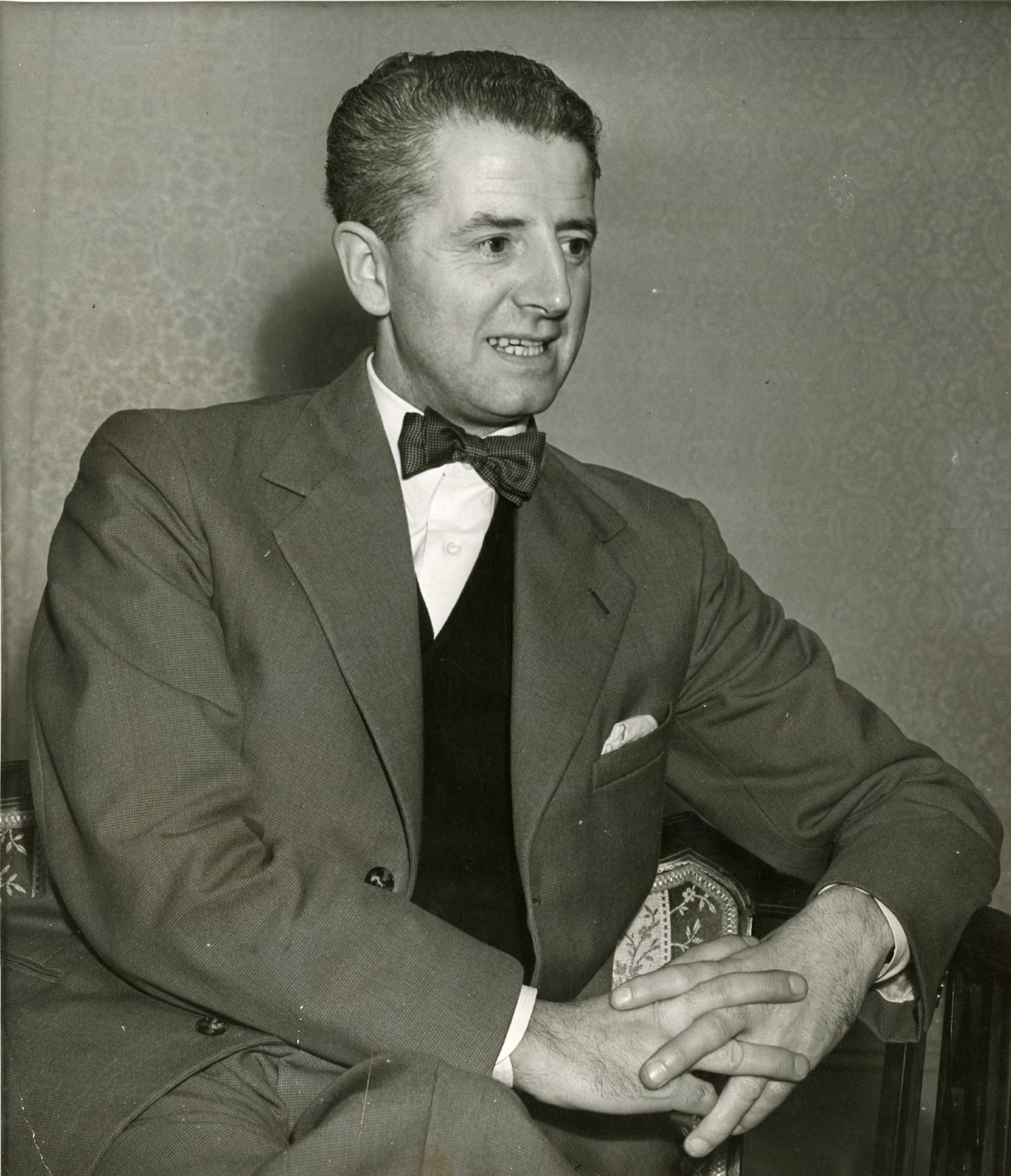 Andy Lothian in 1955 at the Palais.