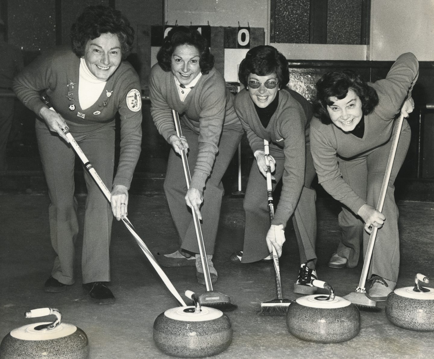Curling has been a popular sport in Aberdeen through the decades.