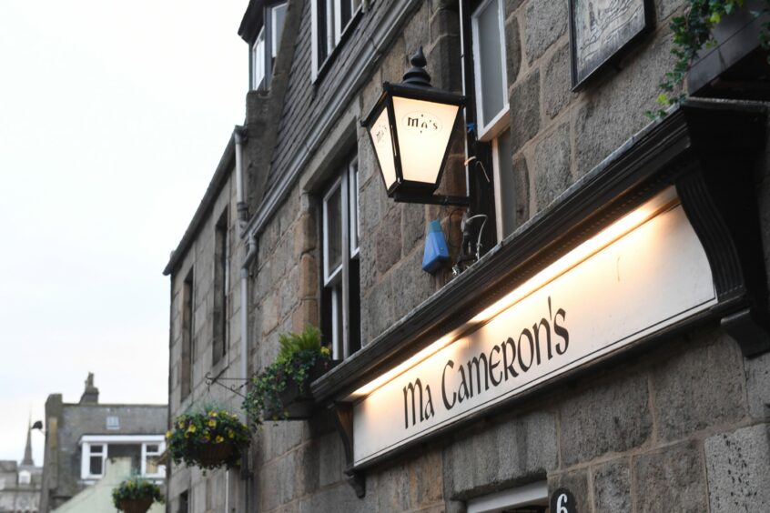 Ma Cameron's has provided the inspiration for a ghost story.