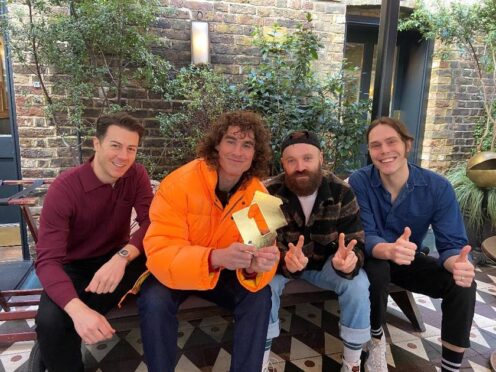 Don Broco score chart success for the first time (Official Charts Company)