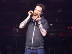 Frank Turner celebrates his first UK number one album for FTHC (Official Charts Company/OfficialCharts.com)
