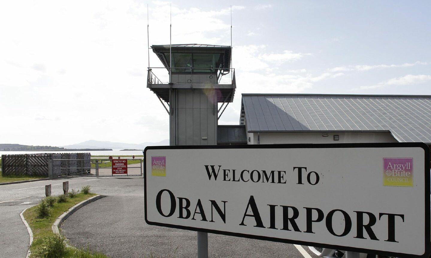 The drones will take off from Oban Airport.