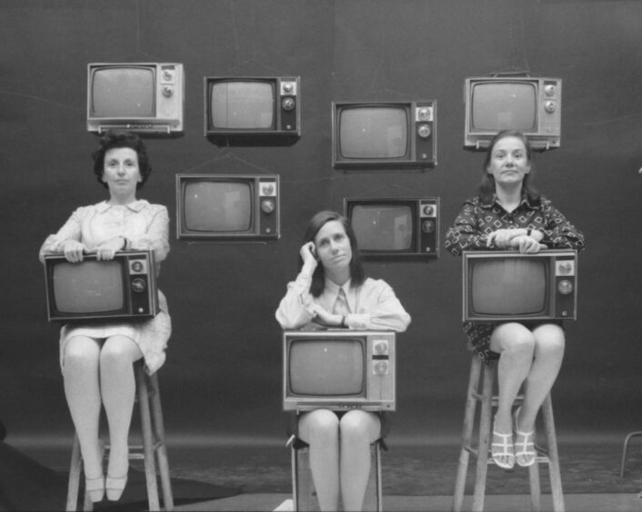 Black and white TVs cost the equivalent of £630 in 1972.