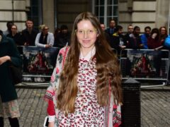 Jessie Cave is in hospital after contracting Covid while pregnant (Ian West/PA)
