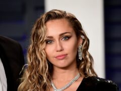 Miley Cyrus says she is safe after her plane was hit by lightning (Ian West/PA)