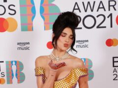 Dua Lipa is fighting back against internet trolls by performing a dance move she was once mocked for (John Marshall/PA)