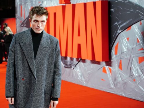 Robert Pattinson attending the special screening of The Batman (Ian West/PA)