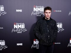 Sam Fender arriving at the NME Awards held at the O2 Academy Brixton, London (Ian West/PA)