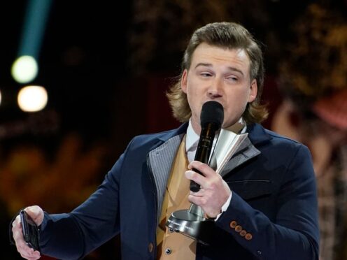 Morgan Wallen wins ACM album of the year after being suspended for racial slur (John Locher/AP)