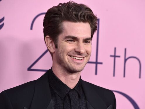 Andrew Garfield arrives at the 24th Costume Designers Guild Awards (Photo by Jordan Strauss/Invision/AP)