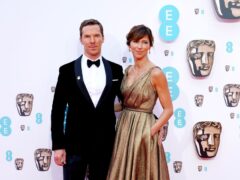 Benedict Cumberbatch and Sophie Hunter attending the 75th British Academy Film Awards held at the Royal Albert Hall in London. Picture date: Sunday March 13, 2022.