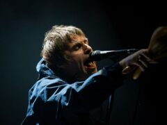 Liam Gallagher performs on stage during the Teenage Cancer Trust Concert, at the Royal Albert Hall (PA)