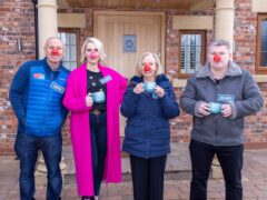 Rob Rinder, Claire Richards, Deborah Meaden and Ricky Hatton are taking part in a special edition of This Is MY House for Comic Relief (TIMH/PA)