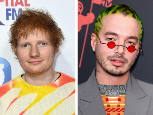 Ed Sheeran duets in Spanish with J Balvin on new collaborative tracks (PA)
