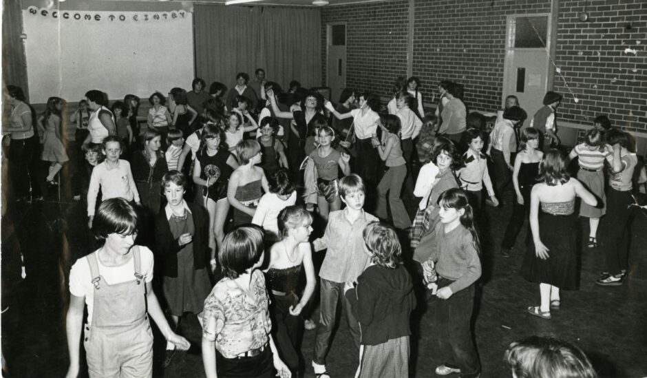 Disco nights were extremely popular at the Fintry Community Centre.