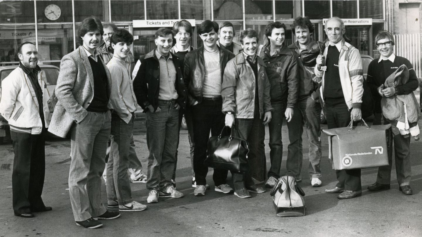 The Rockets head off to London to face the Durham Wasps in the final of the British Championship in 1983.