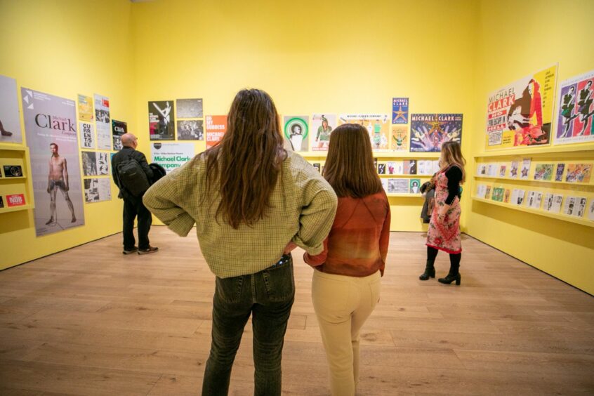 The exhibition continues in the Trojan The Fall Cerith Wyn Evans room. Kim Cessford / DCT Media.