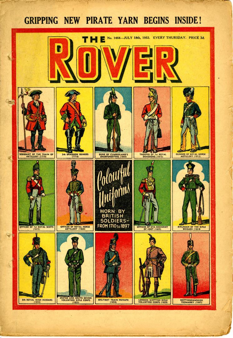 Rover returned to weekly publishing after the war.