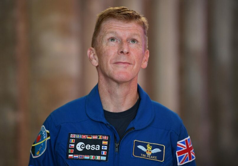 Tim Peake has encouraged youngsters to take an interest in science, technology and maths at school.
