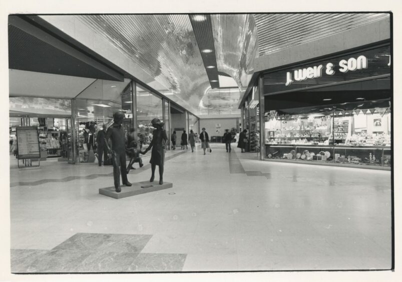 Aberdeen's Trinity Centre proved a big hit with shoppers when it opened in 1984.