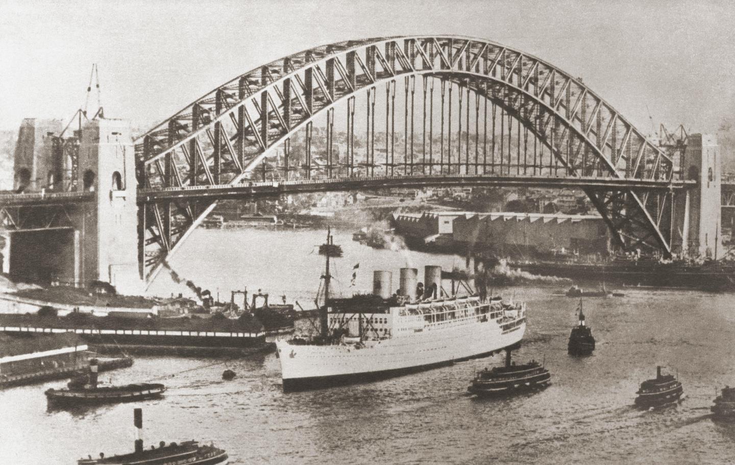 The Sydney Harbour Bridge was opened in 1932.