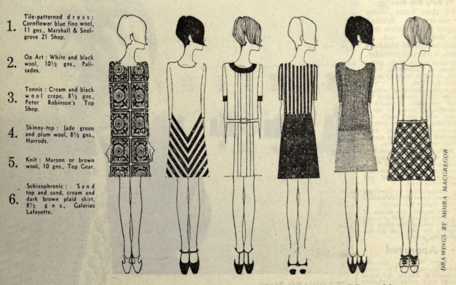 Moira Macgregor began her career with a series of fashion illustrations