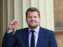 James Corden will be giving up his hosting duties on The Late Late Show in 2023, it has been announced (Steve Parsons/PA)