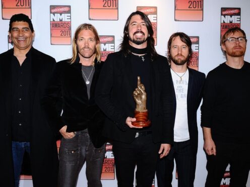 Foo Fighters sweep Grammys rock categories following death of Taylor Hawkins (Ian West/PA)