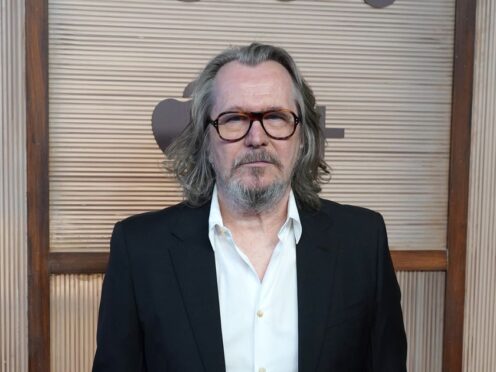 Gary Oldman arrives for the premiere of Slow Horses (Ian West/PA)