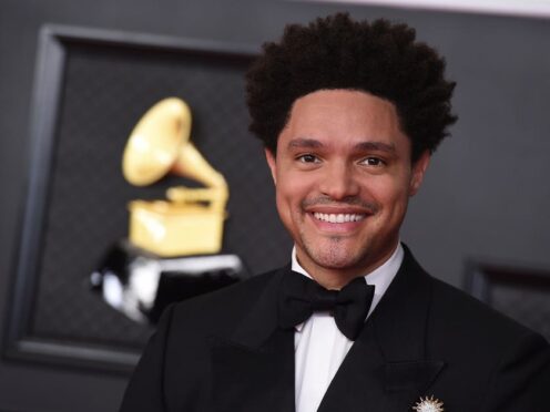 Trevor Noah appears at the 63rd annual Grammy Awards in Los Angeles (AP)