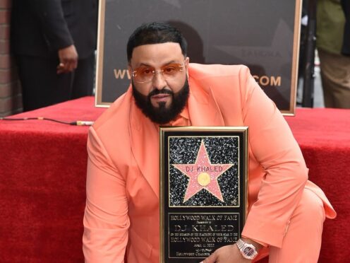 DJ Khaled wants Walk Of Fame star to represent ‘the love that shines on everyone’ (Richard Shotwell/Invision/AP)