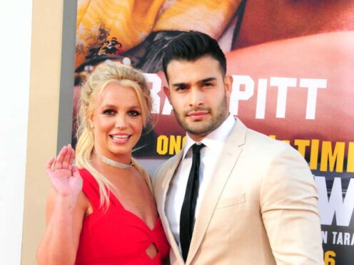 Singer Britney Spears and partner Sam Asghari are expecting their first child together (Barry King/Alamy Live News/PA)