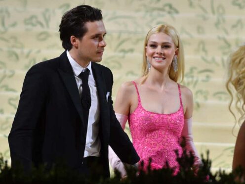 Brooklyn Beckham and Nicola Peltz attend The 2021 Met Gala (Alamy/PA)