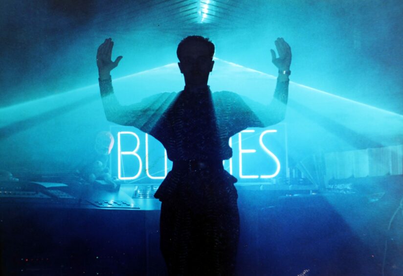 Buddies nightclub in the '80s.