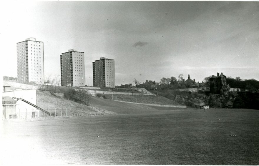 Ravenscraig flats, Kirkcaldy, on November 10 1978.