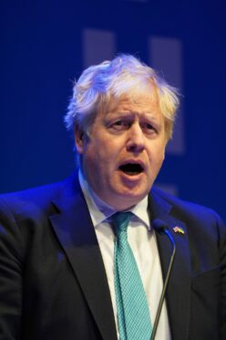 Prime Minister Boris Johnson defended the decision to hike up national insurance. Photo Andrew Milligan/PA Wire.