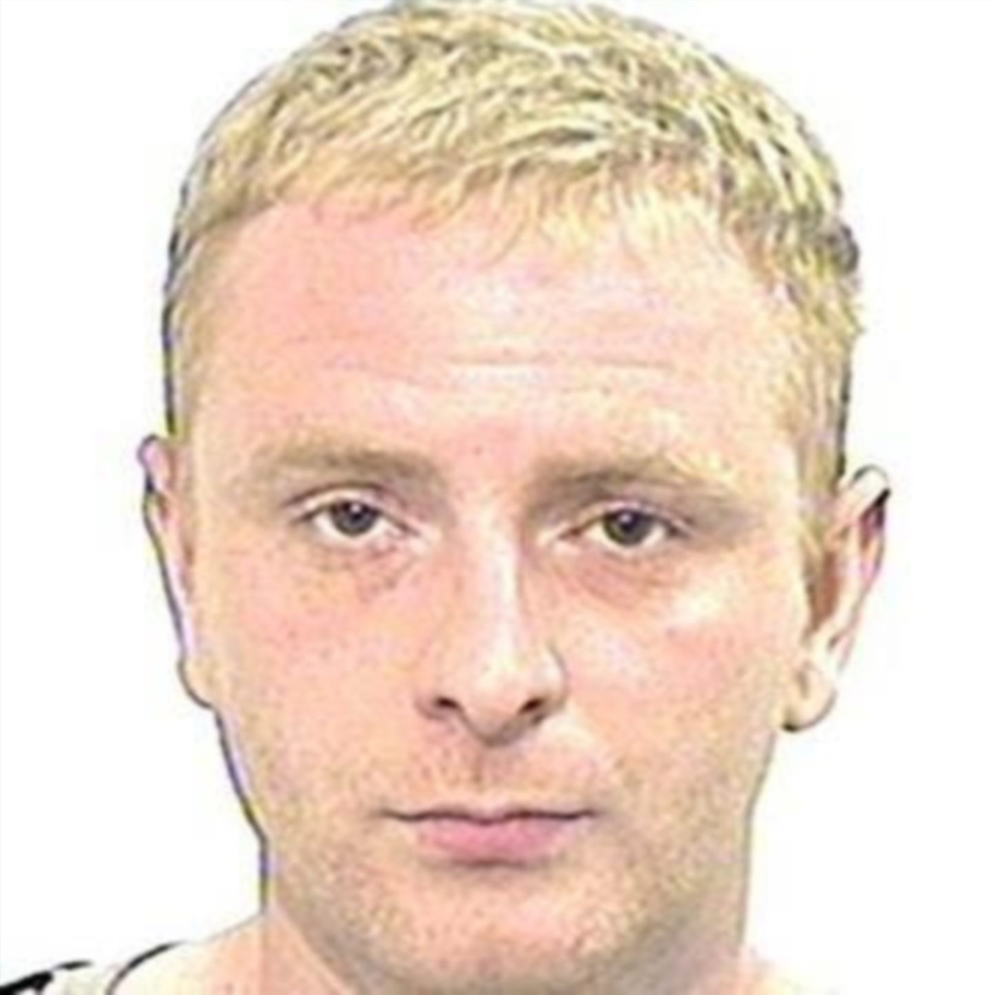 Law killer Robbie McIntosh, pictured aged 31 after admitting the attempted murder of Linda McDonald at Templeton Woods.