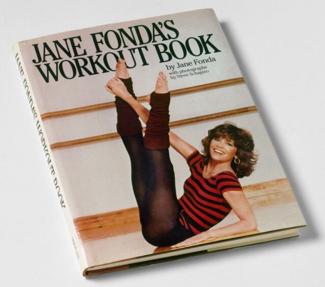 Jane Fonda set keep fit fashion in 1981.