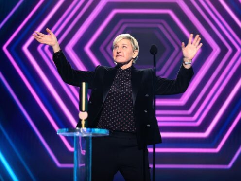Ellen DeGeneres ended her final show with a reminder to be ‘your true authentic self’ (Christopher Polk/AP)