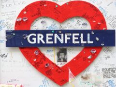 Idris Elba and AJ Tracey are among stars supporting a Grenfell charity single (Jonathan Brady/PA)
