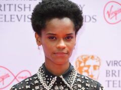 Letitia Wright has said late actor Chadwick Boseman is “honoured” in new Black Panther film (Ian West/PA)